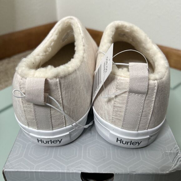 Hurley Women's Arlo Puff Flats in Natural - Picture 7 of 8